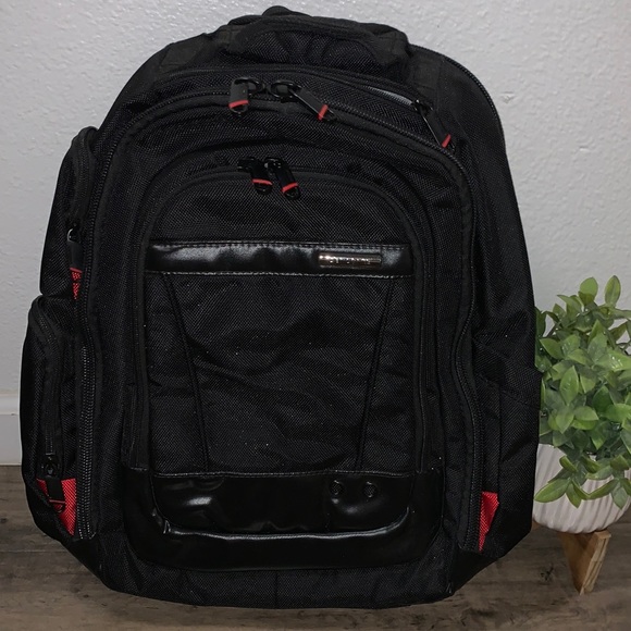 Samsonite Bags Nwot Samsonite Perfect Fit Laptop Backpack Poshmark